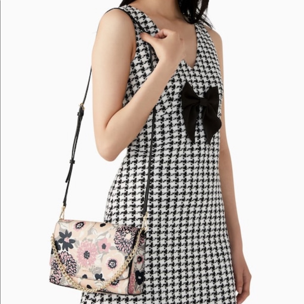 ✨NWT✨Kate Spade Carson Dahlia Floral Print Convertible Crossbody - Picture 2 of 5
